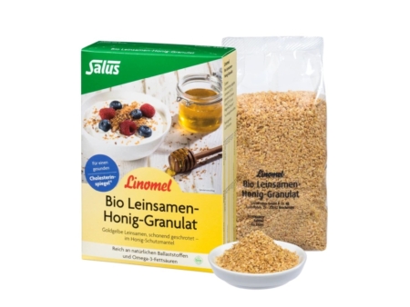 Salus Linomel Leinsamen-Honig-Granulat bio (250 g)