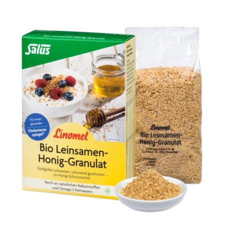 Salus Linomel Leinsamen-Honig-Granulat bio (250 g)