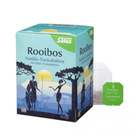 Salus Rooibos Vanille-Tonkabohne Tee bio