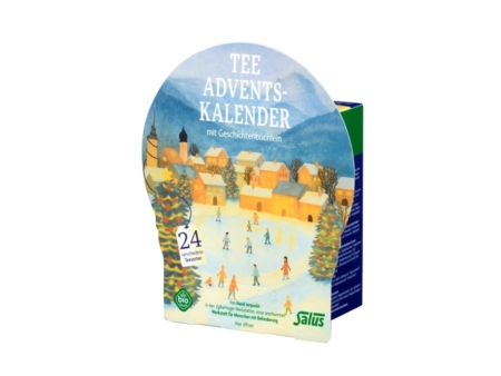 Salus Tee Adventskalender bio mit Geschichtenbüchlein 2026