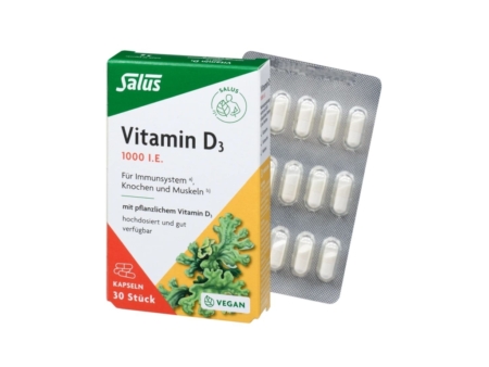 Salus® Vitamin D3 1000 vegan Vital-Kapseln (60 Stück)