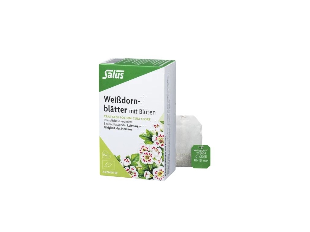 Salus® Weißdornblätter mit Blüten