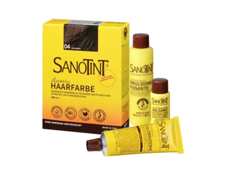 SANOTINT Haarfarbe 04 Hellbraun