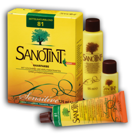 SANOTINT light Haarfarbe - 81 Mittelnaturblond