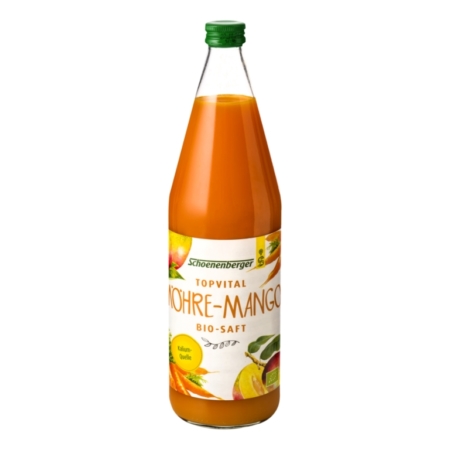 Schoenenberger TopVital Möhre-Mango Bio-Saft