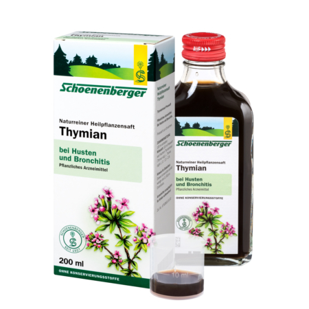 Schoenenberger naturreiner Heilpflanzensaft Thymian