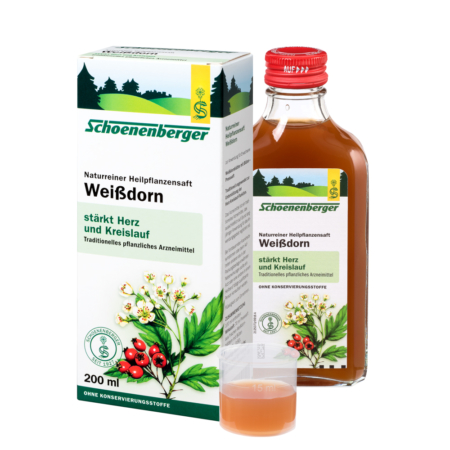 Schoenenberger naturreiner Heilpflanzensaft Weißdorn