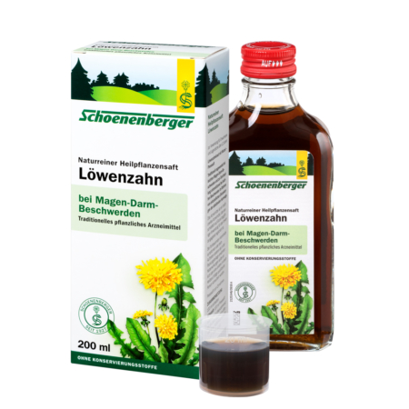 Schoenenberger naturreiner Heilpflanzensaft Löwenzahn