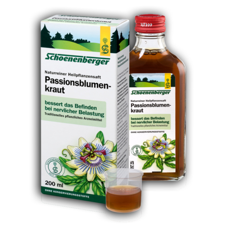 Schoenenberger naturreiner Heilpflanzensaft Passionblumenkraut