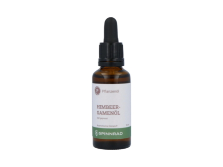 Spinnrad Himbeersamenöl, kalt gepresst (30ml)