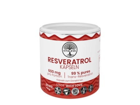 Vitaleva Resveratrol Kapseln (60 Stück)