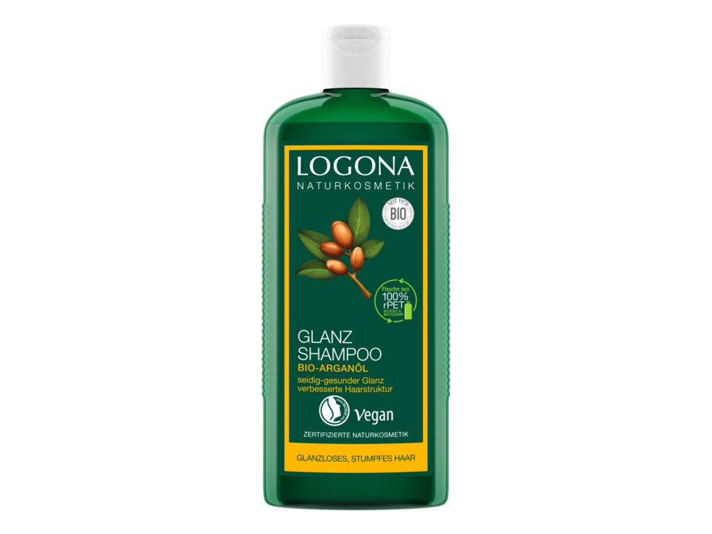 Logona Bio Arganöl Glanzspülung – Für Sprödes Haar, Mit Natürlichen Ölen